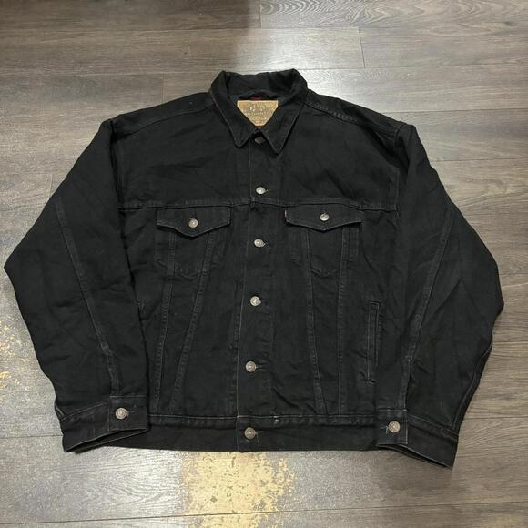 vintage Levi’s authentic blanket lined denim jacket USA - Picture 2 of 8